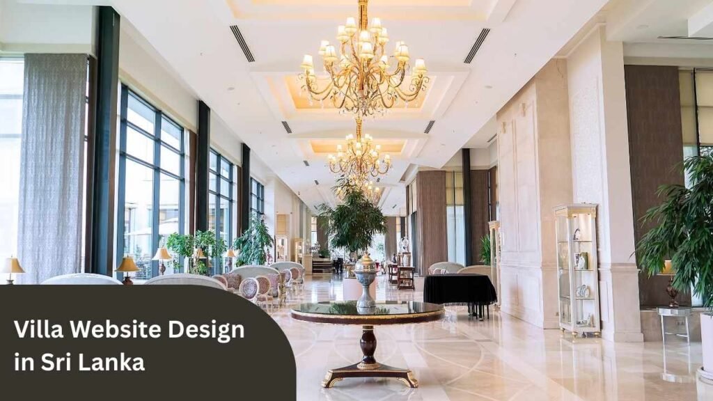 Villa Website Design in Sri Lanka
