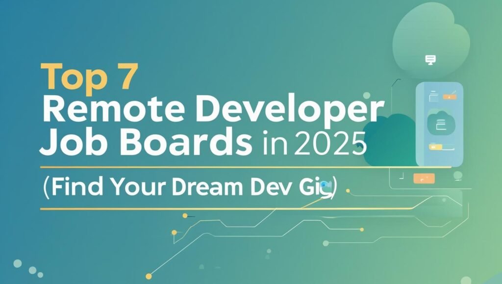 Top 7 Remote Developer Job Boards in 2025 (Find Your Dream Dev Gig)..